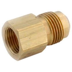 Anderson Metals 5/8 in. Female Flare 1/2 in. D Male Flare Brass Reducer