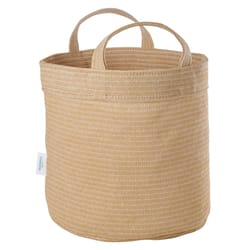 Coolaroo 11 in. H X 12 in. W X 12 in. D X 12 in. D Polyethylene Round Planter Bag Desert Sand