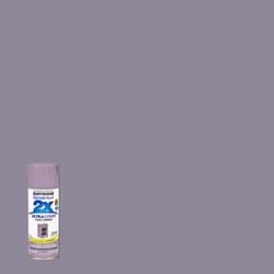 Rust-Oleum Painter's Touch 2X Satin Silver Lilac Paint+Primer Spray Paint 12 oz