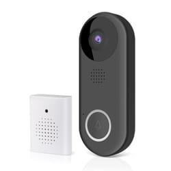 Feit Smart Home Black Plastic Wired Smart-Enabled Video Doorbell