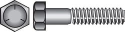 HILLMAN 5/8 in. D X 4 in. L Heat Treated Zinc Steel Hex Head Cap Screw 25 pk