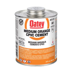 Oatey Orange Cement For CPVC 32 oz