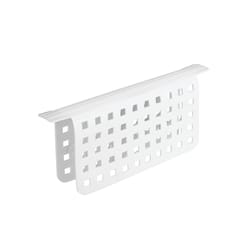 iDesign White Plastic Sink Divider Mat