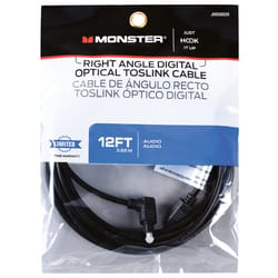 Monster Just Hook It Up 12 ft. L Digital Optical Toslink Cable