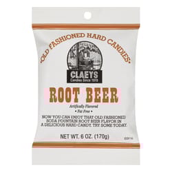 Claeys Old Fashioned Root Beer Hard Candy 6 oz