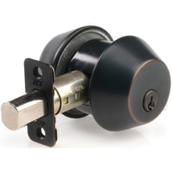 Ace Oil Rubbed Bronze Solid Bronze Alloy Double Cylinder Deadbolt