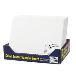 FoamPRO  10 in. W x 12 in. L White  Foam Core  Color Test Sample Board 