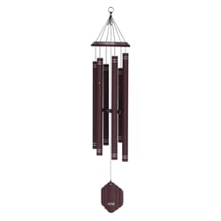 Arabesque Garnet Aluminum 44 in. Wind Chime