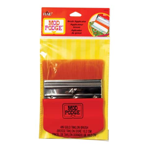 Plaid Mod Podge Multiple Sizes in. W Flat Paint Brush