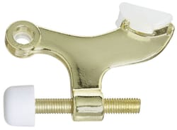 National Hardware Zinc Brass Gold Hinge Pin Door Stop Mounts to door