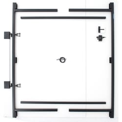 Adjust-A-Gate 1.25 in. L Black Steel Adjustable Gate Kit 3 pk