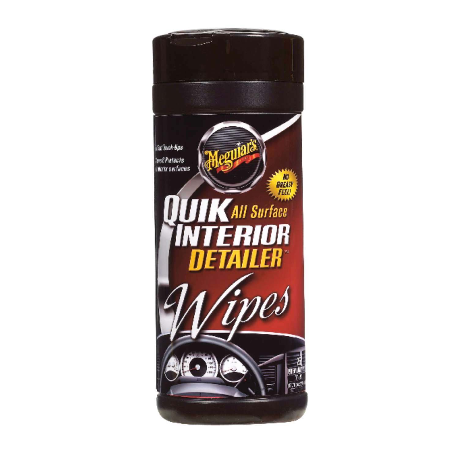 Meguiar's Quik Interior Multipurpose Cleaner Wipe 25 wipes Ace Hardware