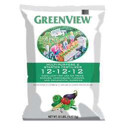 GreenView Fruits/Vegetables 12-12-12 Starter Fertilizer 33 lb