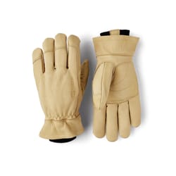 Hestra Job Unisex Outdoor Driver Winter Work Gloves Tan S 1 pair