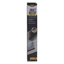 M-D Building Products Brown Cloth/Foam Seal For Doors and Windows 36 in. L X 3-11/32 in.