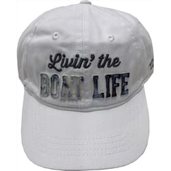 Pavilion We People Livin The Boat Life Baseball Cap White One Size Fits All