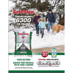 Safe Step Enviro-Blend 6300 Magnesium Chloride Pet Friendly Granule Ice Melt 40 lb