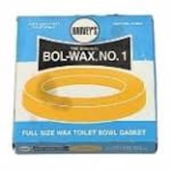 Harvey's Bol-Wax Wax Ring Polyethylene/Wax For Water Closets to Flanges