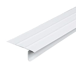 Amerimax 2.43 in. W X 10 ft. L Aluminum Overhanging Roof Drip Edge White
