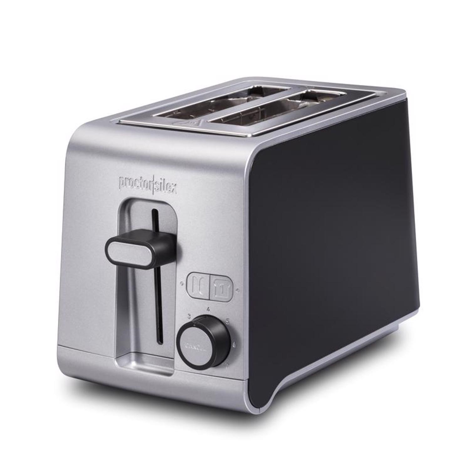 Hamilton Beach Proctor Silex Stainless Steel Silver 2 slot Toaster 7.6 in. H X 6.6 in. W X 10.7 in. Sansujyuku sansujyuku.com
