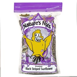Nature's Nuts Premium Assorted Species Striped Sunflower Seed Wild Bird Food 3 lb