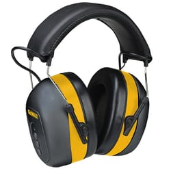 DeWalt Radians 25 dB Hearing Protector Earmuff Black/Yellow 1 pk