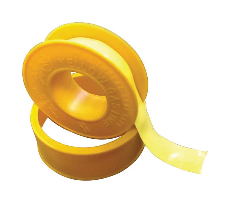 1/2 in. x 260 in. Yellow Thread Sealing PTFE Plumber's Tape (2-Pack)