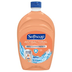 Softsoap Crisp Clean Scent Antibacterial Liquid Hand Soap 50 oz