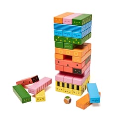 Kikkerland Kidoki Stack-A-Bug Game Assorted