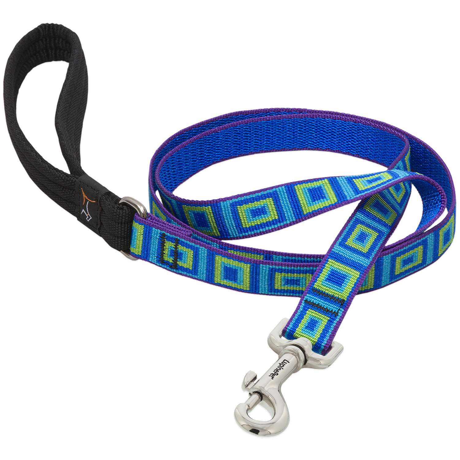 Lupine Pet Original Designs Multicolor Sea Glass Nylon Dog Leash Ace
