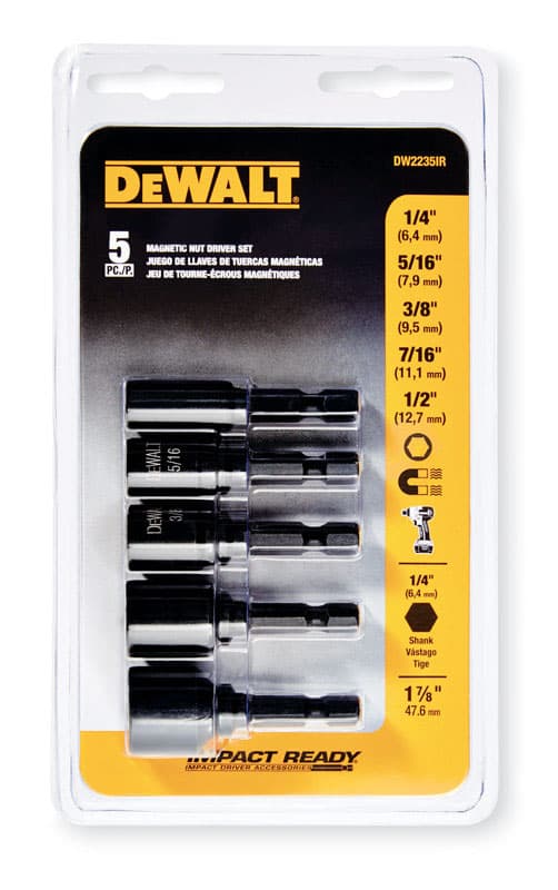 DeWalt Maxfit 5/16 in. X 2 in. L Steel Magnetic Nut Setter 1 pc - Ace  Hardware