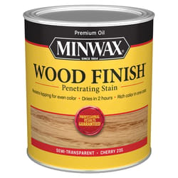Minwax Wood Finish Semi-Transparent Cherry Oil-Based Penetrating Wood Stain 1 qt