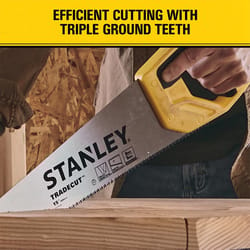 Stanley Tradecut 15 in. Panel Saw 8 TPI 1 pc