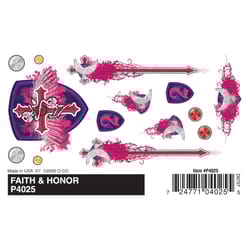 PineCar Dry Transfer Decal Multicolored