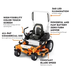 STIHL RZA 752 52 in. 0 cc Battery Zero Turn Riding Mower Kit (Battery & Charger)