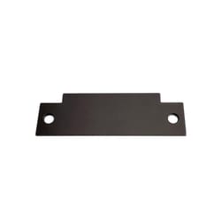 Tuff Strike 1.62 in. L Oil Rubbed Bronze Black Steel Hole Filler Plate 1 pc