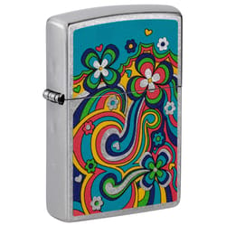 Zippo Multicolored Flower Power Lighter 2 oz 1 pk