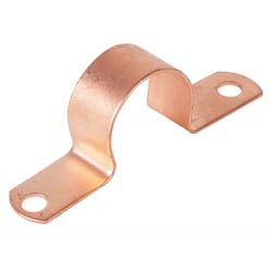 Warwick Hanger 3/4 in. Copper Plated Carbon Steel Tube Strap