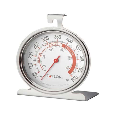 Oven Thermometer Stainless Steel Heat-resistant Mini Temperature