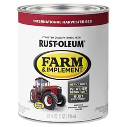 Rust-Oleum Indoor/Outdoor Gloss International Harvester Red Oil-Based Oil Modified Alkyd Farm & Impl