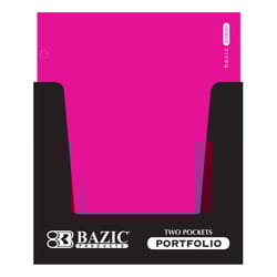 Bazic Products 11.71 in. W X 9.5 in. L Portfolio