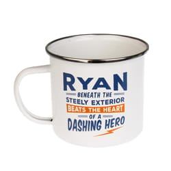 Top Guy Ryan 14 oz Multicolored Steel Enamel Coated Mug 1 pk