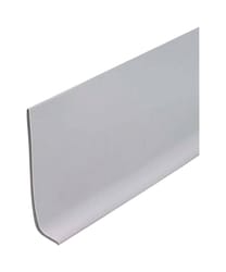 M-D 4 in. H X 1/2 in. L Prefinished Gray Vinyl Wall Base