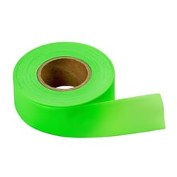 C.H. Hanson 150 ft. L X 1.2 in. W PVC Flagging Tape Fluorescent Lime