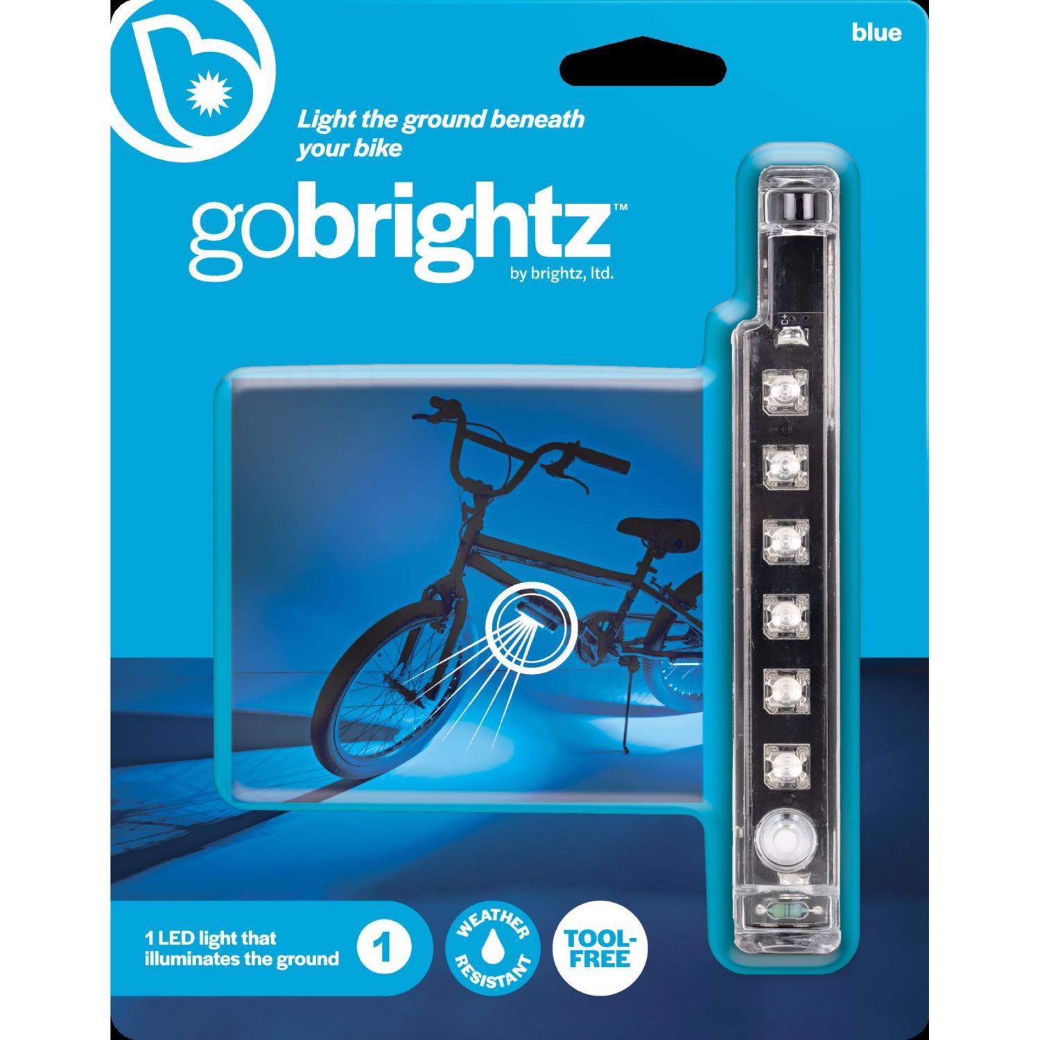 Brightz Go Brightz Blue LED Bike Accessory ABS Plastics 1 pk