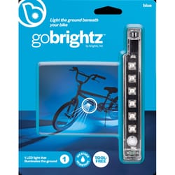 Brightz Go Brightz Blue LED Bike Accessory ABS Plastics 1 pk