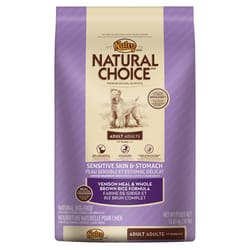 Nutro Natural Choice Adult Venison Meal & Whole Brown Rice Dry Dog Food 30 lb