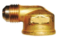 JMF Company 3/8 in. Flare X 3/8 in. D Female Brass Elbow