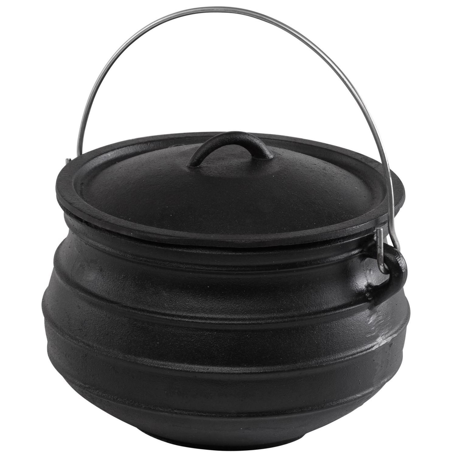 Breeo 1.5 Gallon Cast Iron Kettle 6 qt Black Sansujyuku sansujyuku.com