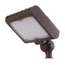 Feit Pro Series Dusk to Dawn Hardwired LED Bronze Floodlight